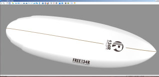 手渡し限定　134Rサーフボード 手渡し限定 134Rサーフボード